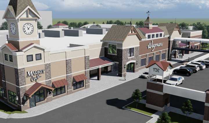 A rendering of Wegmans that is set to open at&nbsp; 675 Connecticut Ave. in Norwalk during the summer of 2025.&nbsp;