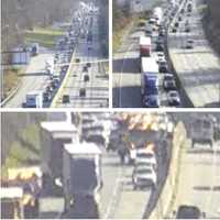 Traffic Backed Up For Miles After Crash On I-83 In York County (DEVELOPING)