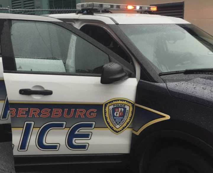 A Chambersburg Police vehicle.