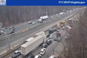 Stretch Of I-95 Closed Due To Multi-Vehicle Crash In Virginia (DEVELOPING)