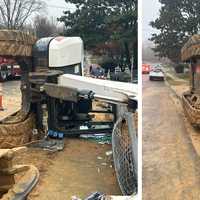 Emergency Crews Rescue Man Pinned Under Excavator In Arlington