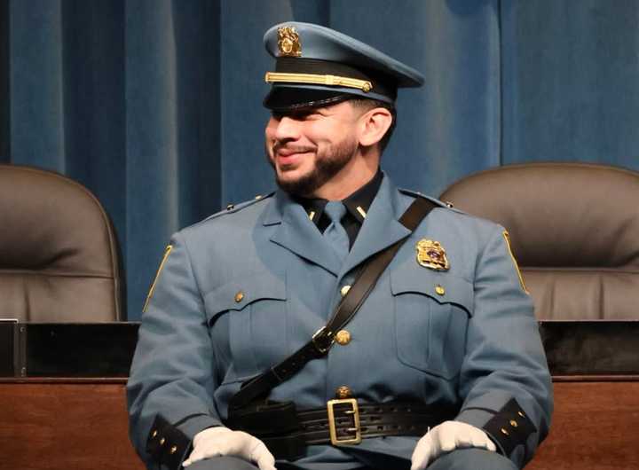 New Rochelle Police Lieutenant Sean Kane. 