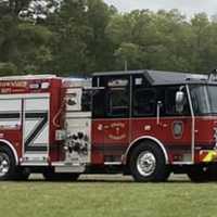 <p>A Winslow Township Fire Department engine.</p>