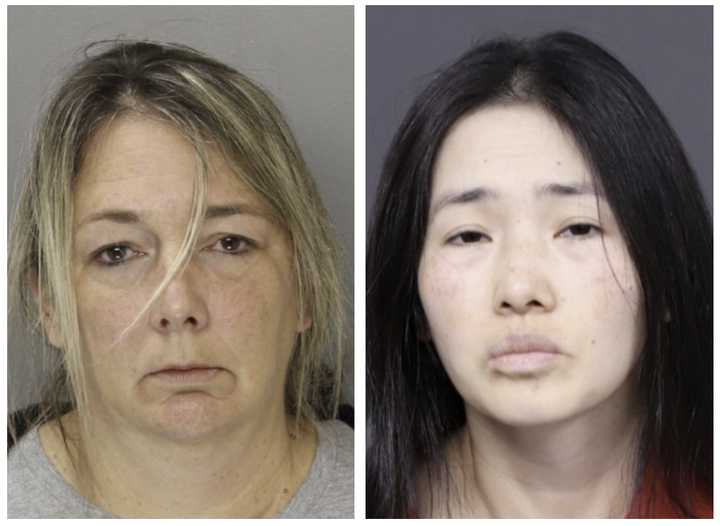 Bridget Nicole Compton (left) who is accused of stealing over $130,000 from&nbsp;Trinh T. Nguyen who is convicted for murdering her sons.&nbsp;