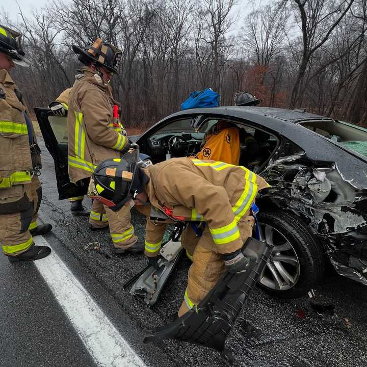 The crash happened on the Sprain Brook Parkway in Greenville. 