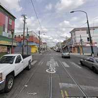 <p>The 2500 block of Germantown Avenue in Philadelphia where the fatal stabbing happened, police say.&nbsp;</p>