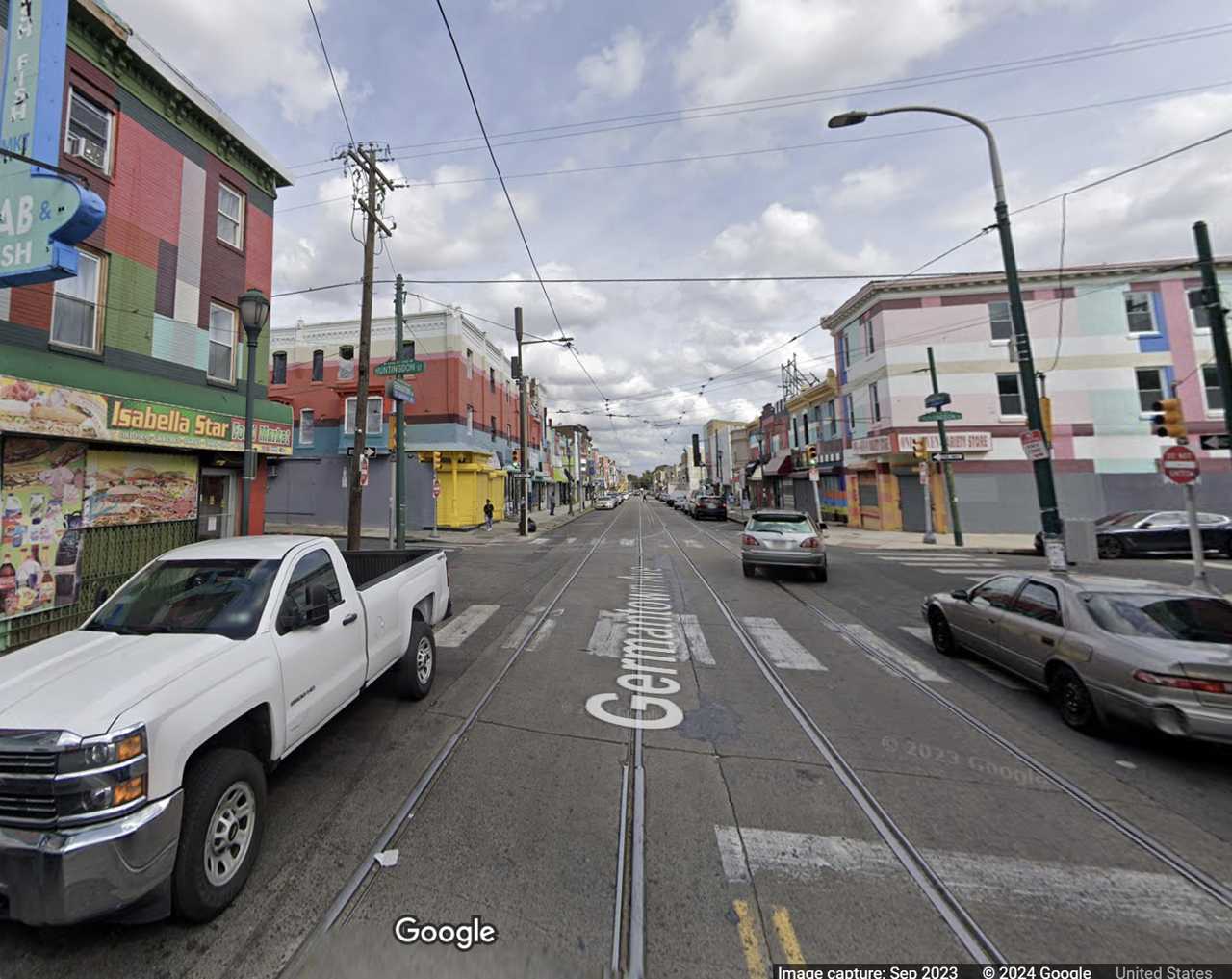 The 2500 block of Germantown Avenue in Philadelphia where the fatal stabbing happened, police say. 