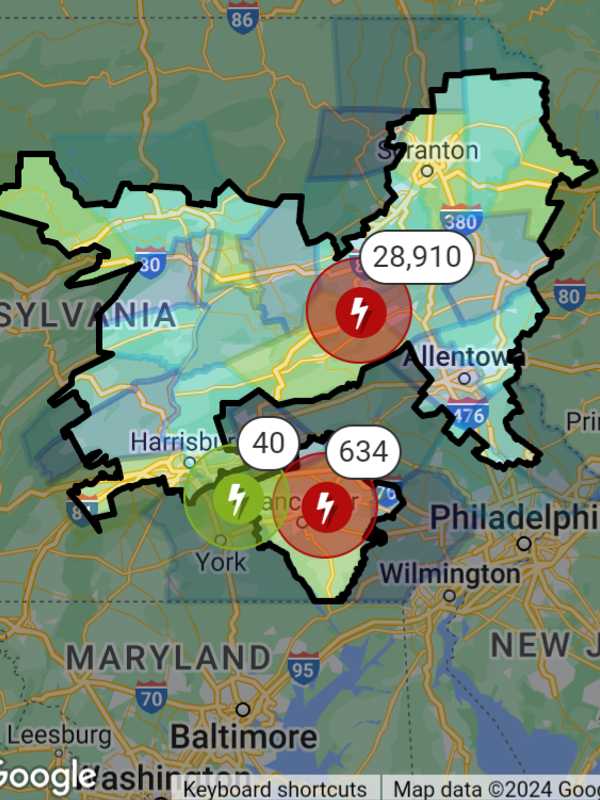 Severe Weather Leaves 40K+ Without Power In PA