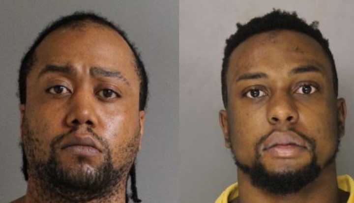 Steven Thomas, 41, (left) and Kainpest Hilaire, 27, (right).