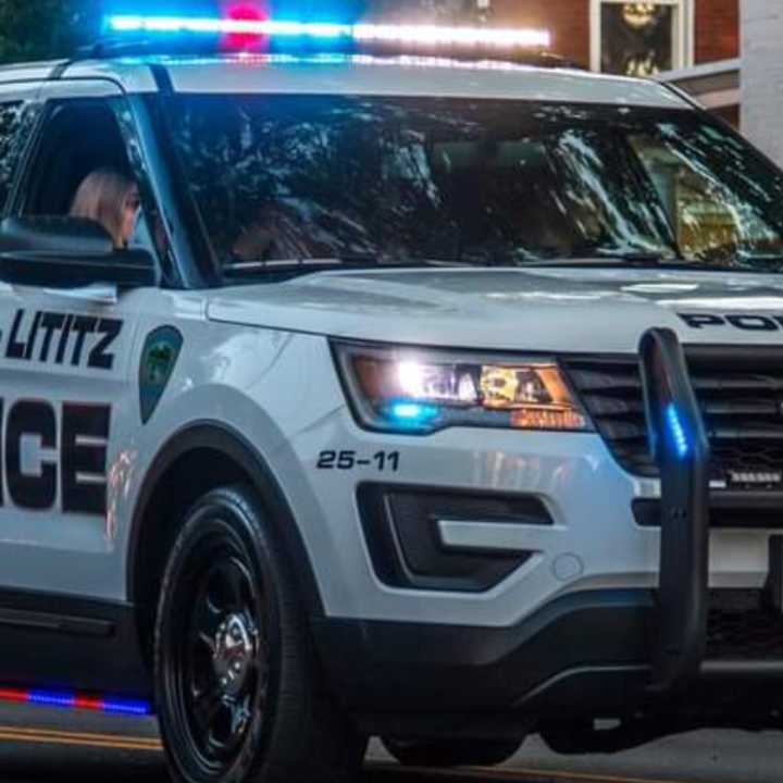 A Lititz Borough Police Department vehicle.