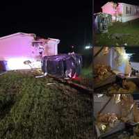 Car Into Firefighters's Family Home Sends 3 To Hospital: York Officials