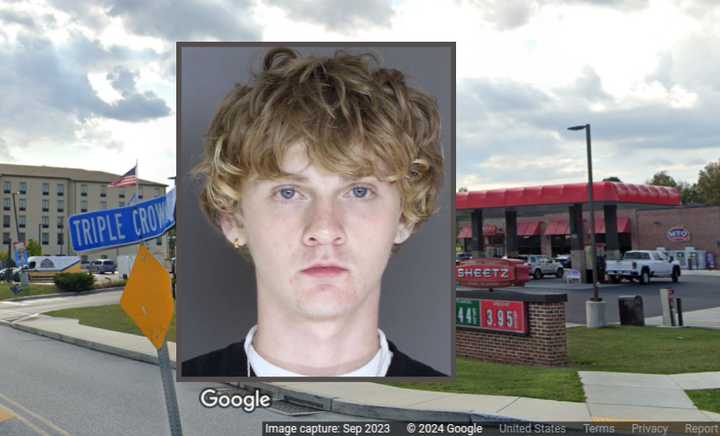 Carter Wiederhold and the Sheetz located at Sheetz at 91 Erford Road in Camp Hill where he allegedly stole a beer and then left while driving drunk.