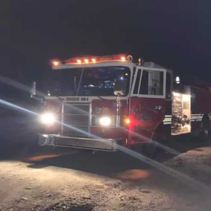 A Robert Fulton Fire Company engine.