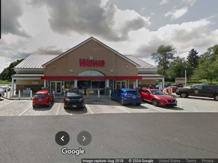 The Wawa where the winning Powerball ticket was sold.