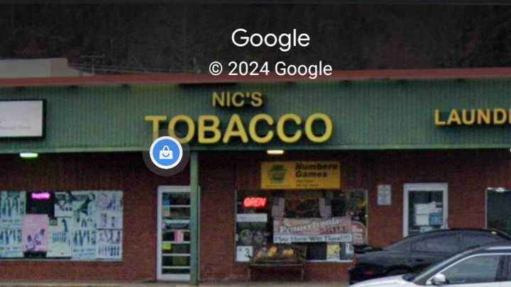 Nic’s Tobacco on 1620 Lincoln Way where the winning ticket was sold.