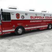 <p>A Suffolk County Fire vehicle.</p>