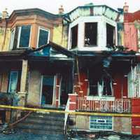 <p>The Philadelphia home Kaboni Savage fire bombed.</p>