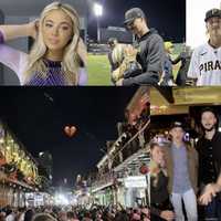 <p>Livvy Dunne, Paul Skenes, and Bubba Chandler at the French Quarter bar where a deadly terror attacked happened on New Year's.</p>