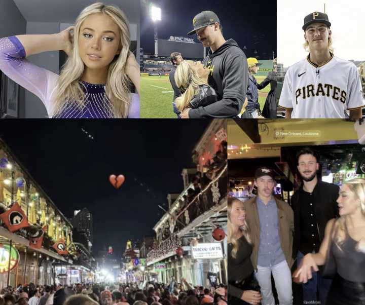 Livvy Dunne, Paul Skenes, and Bubba Chandler at the French Quarter bar where a deadly terror attacked happened on New Year's.