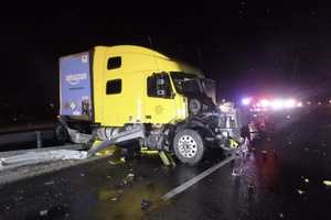 Amazon Tractor-Trailer Crash Injures Driver, Shuts Down US Rt 15 In Upper Allen