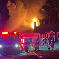 Blaze Rips Through Newtown Home; Family Escapes Without Injury