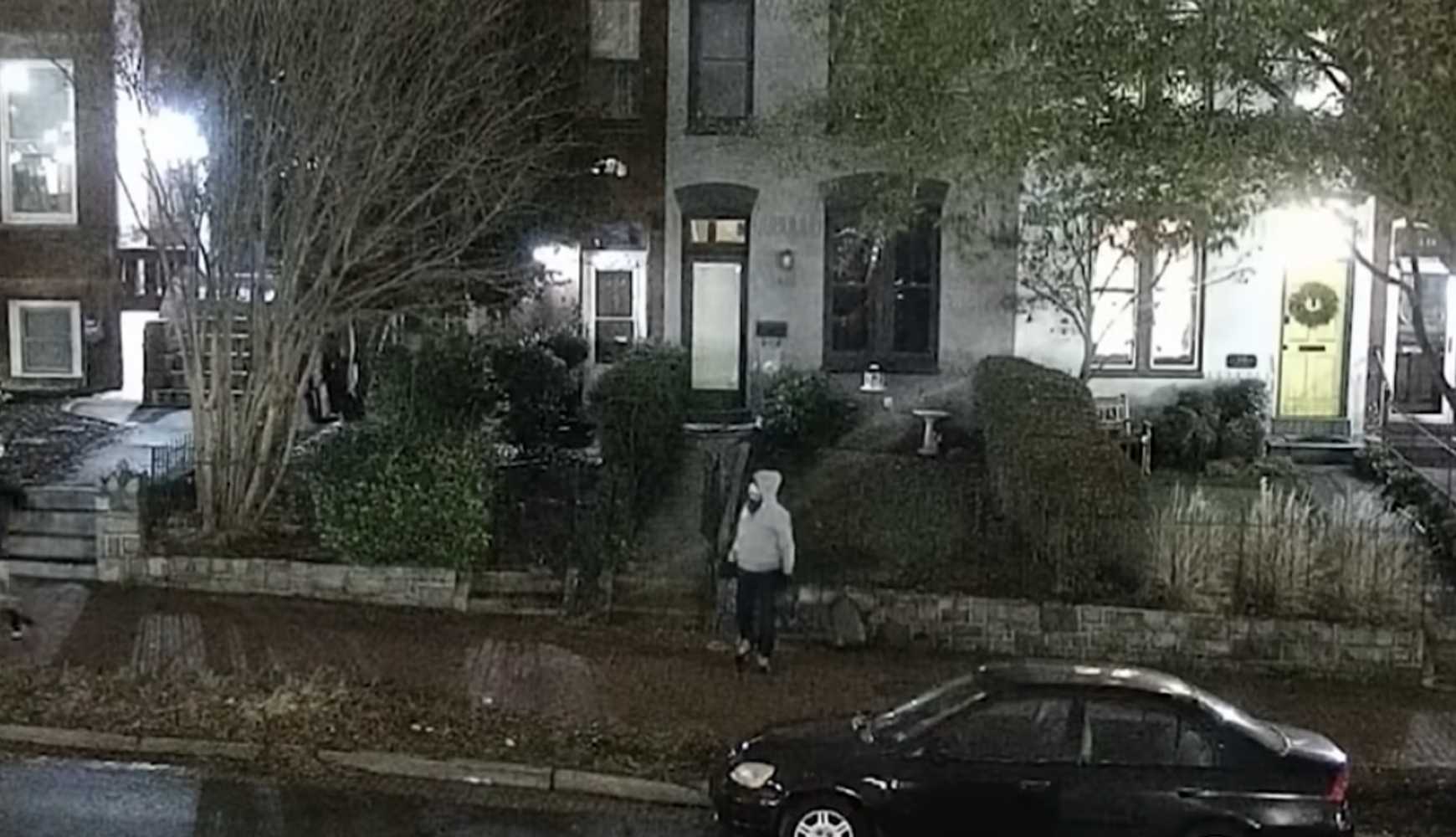 
The pipe bomb suspect
