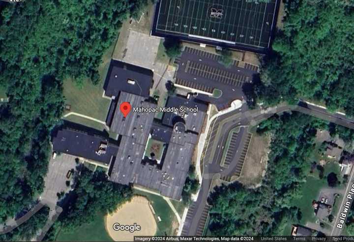 The incident happened at the Mahopac Middle School campus, authorities said. 