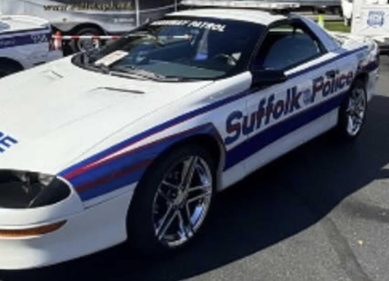 A Suffolk County Police vehicle