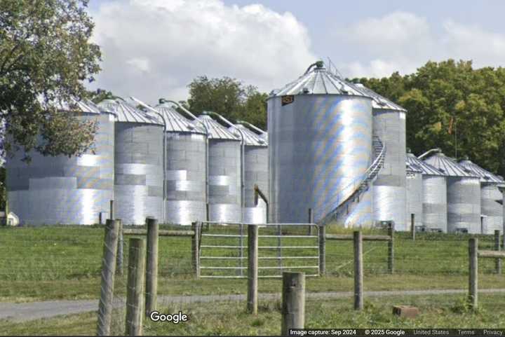 The silos in the 700 block of Longenecker Road
  
