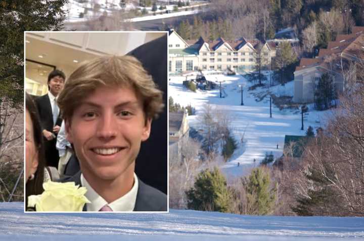 Alex Kemp, 19, was killed after crashing while skiing down the Cutter Trail at&nbsp;Jiminy Peak Mountain Resort (pictured) in Hancock.&nbsp;