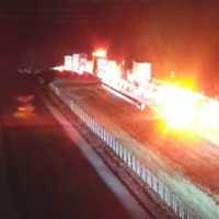 Multi-Vehicle Crash, Fire Closes PA 283 West For Hours: PennDOT