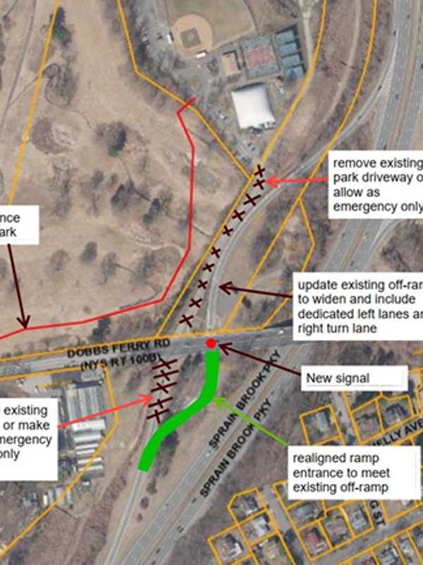 Traffic, Safety Changes Planned For Sprain Parkway, Nearby Road In Greenburgh