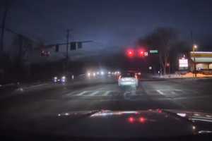 Taxi Caught Running Red Light In Rockland (VIDEO)