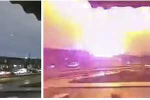 Pediatric Patient, Mom Aboard Learjet Crashing, Exploding In Philadelphia (VIDEOS)