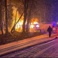 Fire Ravages Fairfield Motor Home (VIDEO)