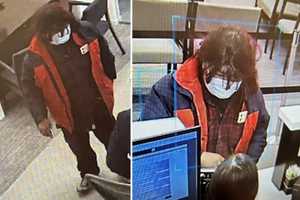 Photos Show Masked Bank Robber Wanted For Virginia Heist