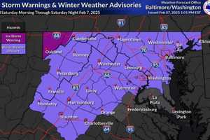 Dangerous Ice Storm Looms, Drivers Urged To Stay Off Maryland Roads