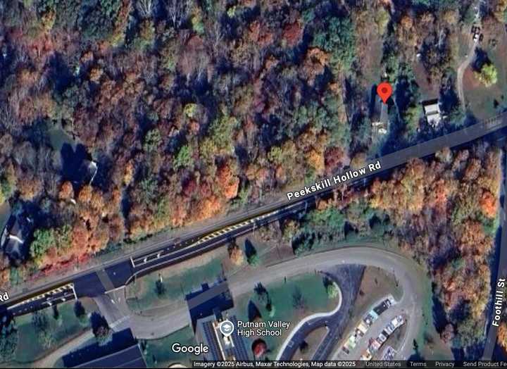 The fire happened at 165 Peekskill Hollow Rd. in Putnam Valley. 