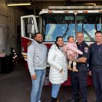 Infant Rescued By Hartford Firefighters Visits Heroes In Heartwarming Reunion