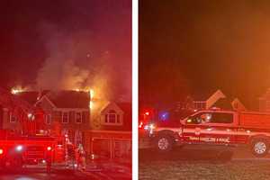 Two-Alarm Fire Tears Through Fairfax County Home