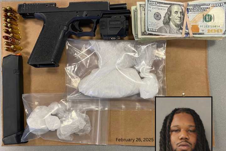 Fentanyl, Cocaine Seized From Felon During Raid In Southern Maryland: Sheriff