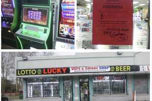 Illegal Gambling Machines Make Manager ‘Unlucky’ At Shirley's Lucky Smoke Shop: Police