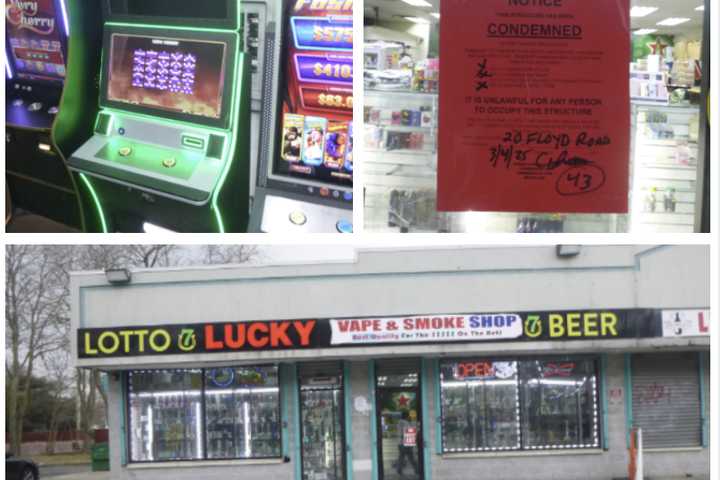 Illegal Gambling Machines Make Manager ‘Unlucky’ At Lucky Smoke Shop On Long Island: Police