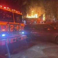 Million-Dollar Bryn Mawr Mansion Engulfed In Flames Overnight: Fire Crews