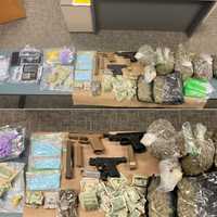 Five Pounds Of Pot, Illegal Guns Seized In Virginia Traffic Stop: Police