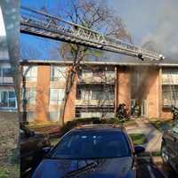 Seven Rescued From Balconies As Fire Rips Through Greenbelt Apartment