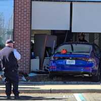 Car Crashes Into Webster Bank In Hudson Valley