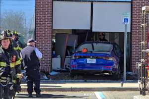 Car Crashes Into Webster Bank In Hudson Valley