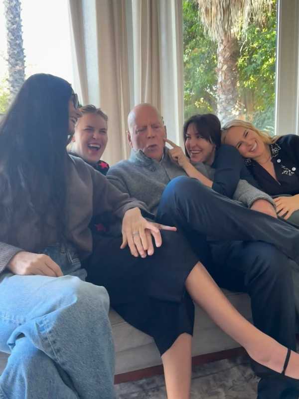 Bruce Willis Dances Into 70 Surrounded By Family, With An Uplifting Health Update