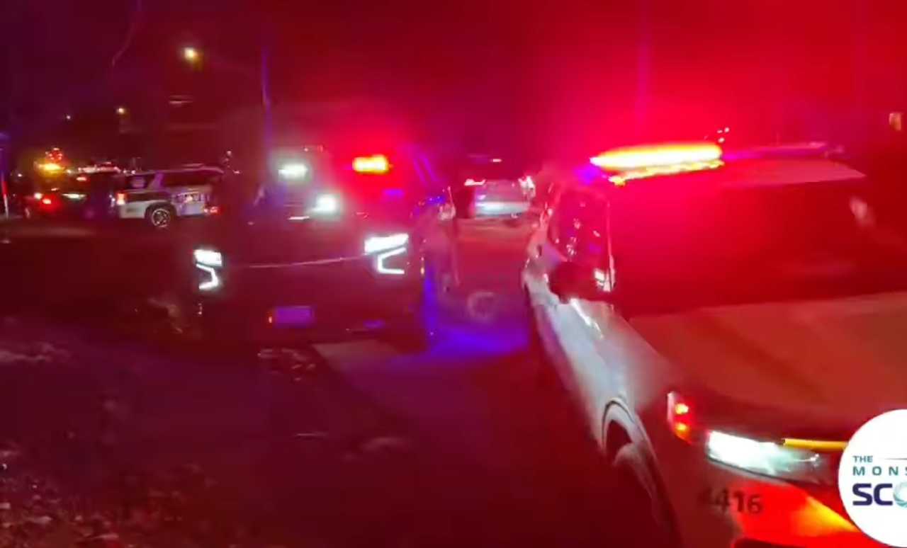 The scene of the crash in Monsey.&nbsp;